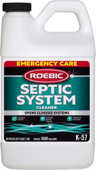 Septic System Treatment 1/2 Gallon Restores Flow Clears Clogs Maintains