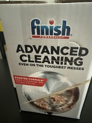 Finish Quantum Powerballs Automatic Dishwasher Detergent Tabs – 2 x 50