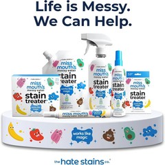 Miss Mouth’s Messy Eater Stain Treater Spray – 4oz Stain Remover – Newborn & …