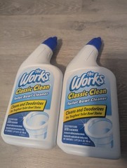 The Works Classic Toilet Bowl Cleaner -3 Pack- 24oz FAST SHIPPING!!!