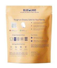 Blueland 60 Count Plastic-Free Dishwasher Detergent Tablets, Free & Clear