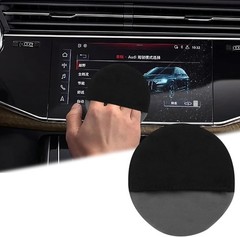 Screen Cleaner, 4.1”×4.1” Microfiber Dashboard Wipes, Square Color: black-1