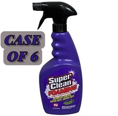 SuperClean Foaming Degreaser Case of 6 – 32oz Spray Bottles Industrial Strength