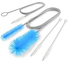 Flexible Drain Brush, 66 Inch Long Double Ended Hose Pipe and 58 Inch Tube Clean