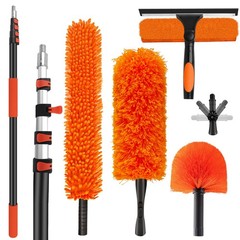 26FT High Reach Duster Cleaning Kit with 5-20 FT Extension Pole,High Ceiling …