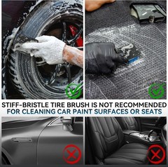 Tire Brushes for Cleaning Tires, Car Wheel Brushes for Cleaning Wheels, Rim Clea
