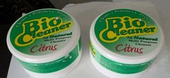Bio Cleaner Set of (2) 10.5 oz Cleaning Clays with Sponges 1 Citrus 1 Original