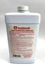 Lundmark High Power WAX REMOVER 32 oz Fast Acting Strips Wax Buildup New, Sealed