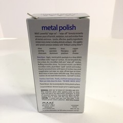 Maas Metal Polish 2 oz Tube French Lavender All Metals Multi-Surface Open Box