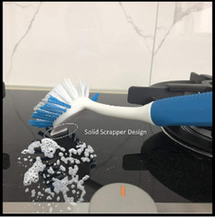 PHYEX 2-Pack Kitchen Diffusion Type Scrub Brush for Cleaning Dishes Pots Pan …