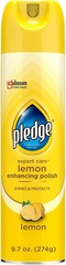 Pledge Enhancing Polish Spray Furniture & Wood Lemon Scent 9.7oz Pack of 3 – NEW