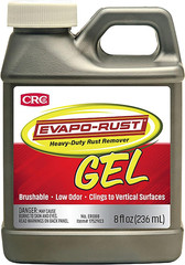 CRC Evapo-Rust Gel Rust Remover, 8 Fl Oz, Rust Remover for Vertical Surfaces, El