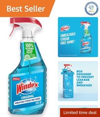 Versatile Glass Cleaner Spray in 23 Fl Oz – Removes Dirt & Smudges Effortlessly