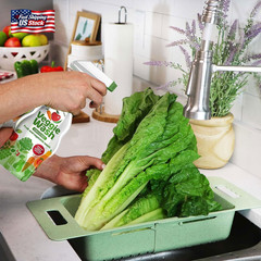 Veggie Wash Organic Fruit and Vegetable Wash, Certified Organic, Ideal for Clean