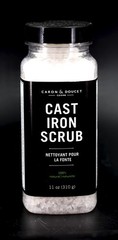 Cast Iron Scrub,100% Natural,11 oz.,Coconut Oil Formulation, Caron & Doucet