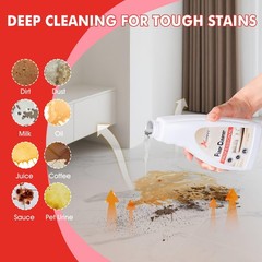 Compatible Floor Cleaner for Roborock Q5/Q7/Q8/S7/S8/Qrevo, 4 Bottles