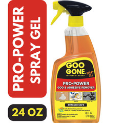 (3 Pack) Goo Gone Pro-Power Heavy Duty Adhesive Remover Spray Gel 24 oz Citrus