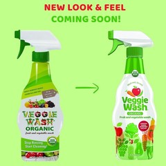 Veggie Wash Organic Fruit and Vegetable Wash, Certified Organic, Ideal for Clean