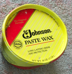 SC Johnson Paste Wax FULL metal tin Original Formula Discontinued Woodwork