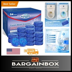 Cost-Effective Blue Toilet Bowl Tablets – 54 Pack with Deodorizing Function
