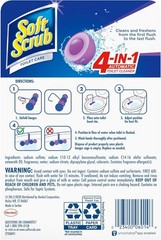 4in1 Rim Hanger Toilet Bowl Cleaner Lavender Scent 2 Count Freshness 8 Weeks New