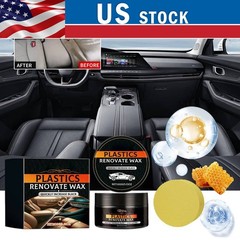100g Car Leather Color Restorer Cream Plastics Renovate Wax Seats Cleaning Care