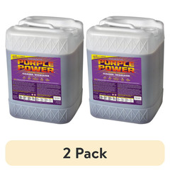 (2 pack) Purple Power Industrial Strength Cleaner and Degreaser, 5 Gallon