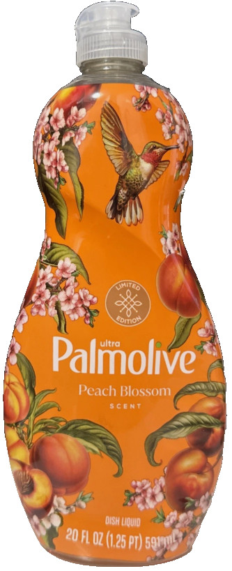 Palmolive Ultra Peach Blossom Scent Dish Liquid Soap 20 Fl oz LIMITED EDITION