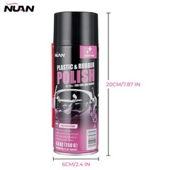 Car Interior Polish Cleaner – 3Pack 450ml & Cleaner Spray, Quick Shine Safe US