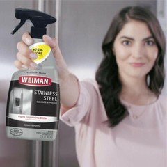 WEIMAN Stainless Steel Appliance Sink Grill Kitchen CLEANER & POLISH 22oz Spray