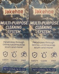 JAKEHOE Multi Purpose Cleaning System 4 Fl Oz Each Exp 6/27 Household 2 Pack
