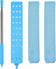 Retractable Gap Duster with 2 Washable Microfiber Cloths – Eco-Friendly Clean…