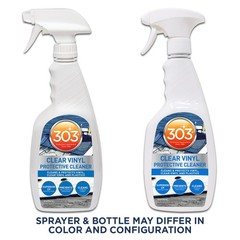 303 Marine Clear Protective Cleaner – Cleans and Protects Vinyl and Plastics …
