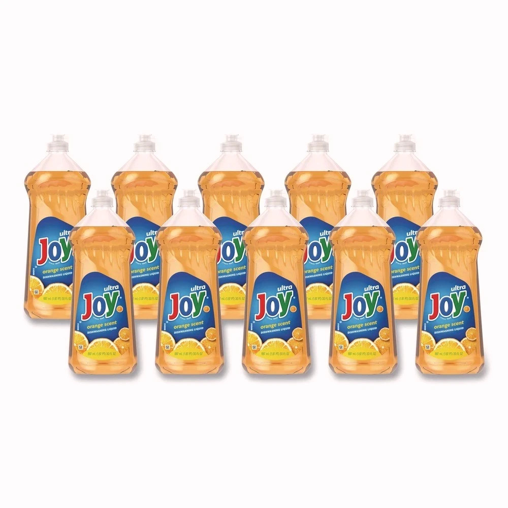 Joy 75056 30 oz Bottle Ultra Orange Dishwashing Liquid – Orange (10/CT) New