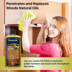LEMON OIL POLISH – Wood Cleaner & Furniture Polish, Cleans, Renews, Restores …