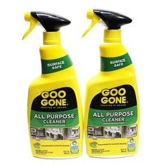 2X Goo Gone All-Purpose Cleaner 32 Oz Removes Dirt Grease Grime Multi Surface