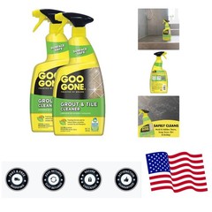 Grout and Tile Cleaner – 28 Ounce – Removes Tough Stains Dirt Caused by Mold …