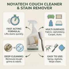 Professional Strength Couch Cleaner & Stain Remover Spray – Pet-Safe, Non-Toxic