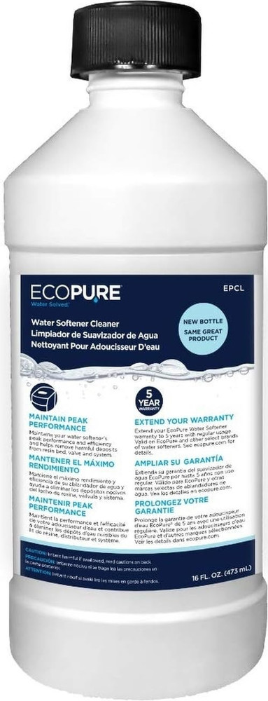 EPCL Universal Water Softener Cleaner – Removes Iron, Rust & Sediment – Extends