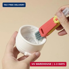 6 Pack 3 in 1 Cup Lid Cleaning Brush Water Bottle Cleaner Brush, Water Bottle Br