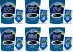Powerful Odor Eliminator for Garbage Disposals – 6 Lemon-Scented Foaming Packs