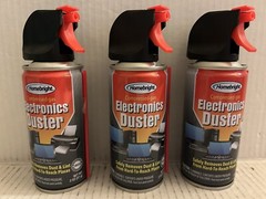 (3) Homebright Compressed-gas Electronics Duster Safely Removes Dust & Lint 2 oz