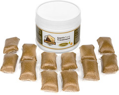Septic Tank Treatment – 1 Year Supply of Septic Safe Dissolvable Easy Flush Live