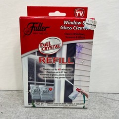 FULLER BRUSH CO. Full Crystal Window Cleaner Refill Box-2 Packages 4 oz. each