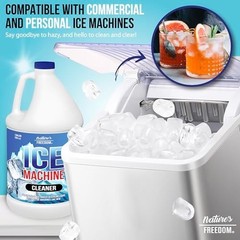 Ice Machine Cleaner – 1 Gallon Descaler – Nickel-Safe, Universal for Ice Makers