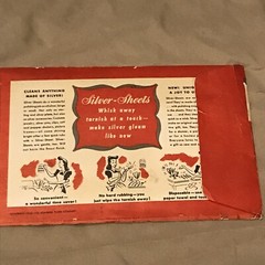 Silver Polishing Sheets 24 Count 1945 Silver Sheets Vintage W14