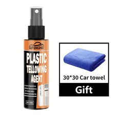 Plastic Yellowing Repair Spray 120ml Plastic Restorer Cleaner for AC Appliances