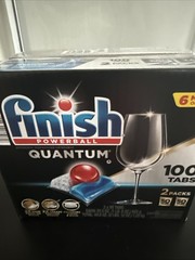 Finish Quantum Powerballs Automatic Dishwasher Detergent Tabs – 2 x 50