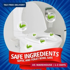 USKICH 20 Pack Toilet Bowl Cleaner Tablets,Blue Automatic Toilet Tank Cleaners,
