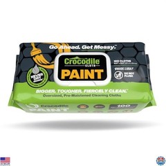 Heavy-Duty Paint Cleaning Wipes 100 Count 15″x10″ for Prep & Cleanup